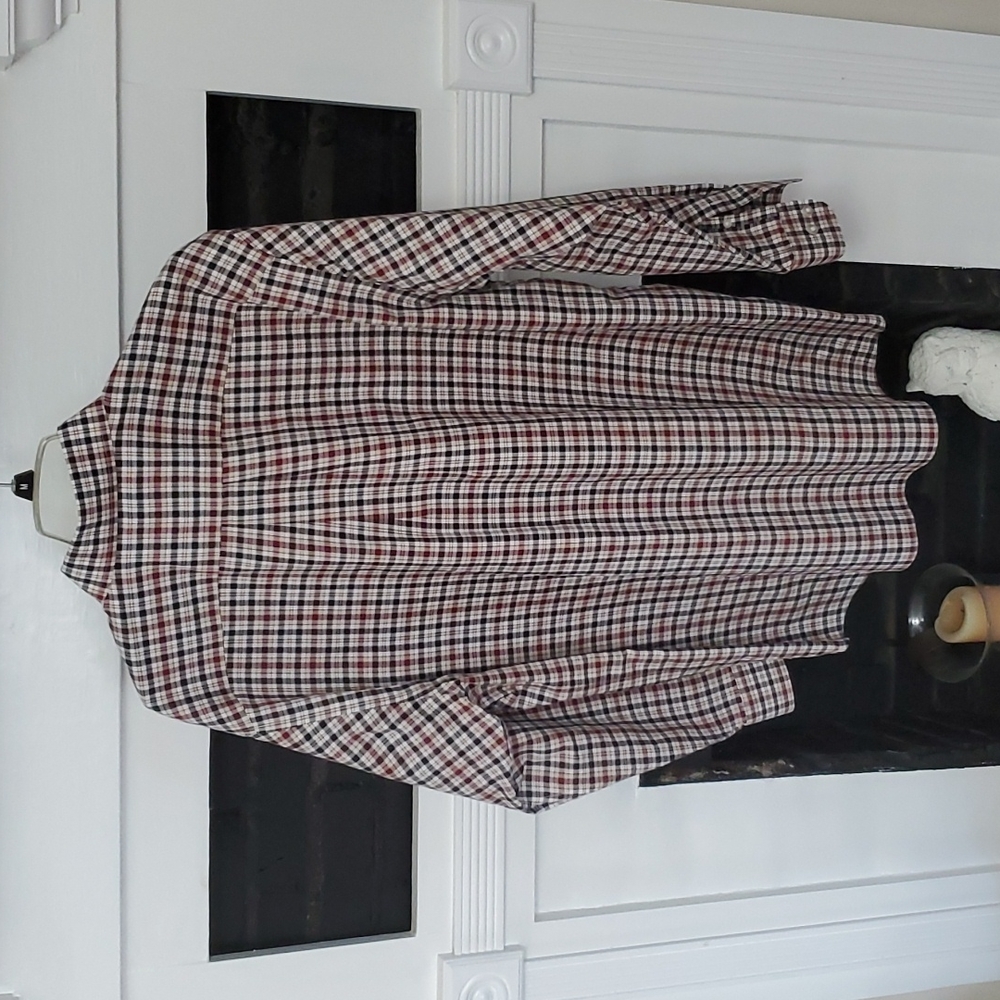 Daniel Cremieux signature collection. Plaid long sleeve shirt - Picture 4 of 7